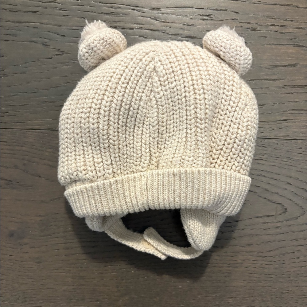 Baby gap warm Sherpa winter hat 0-3M NWT ret $55